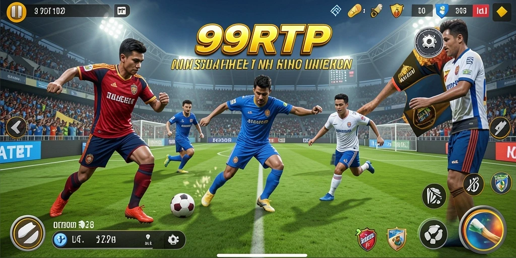 Tampilan gameplay yang seru dari 99RTP dengan aksi olahraga menarik.
