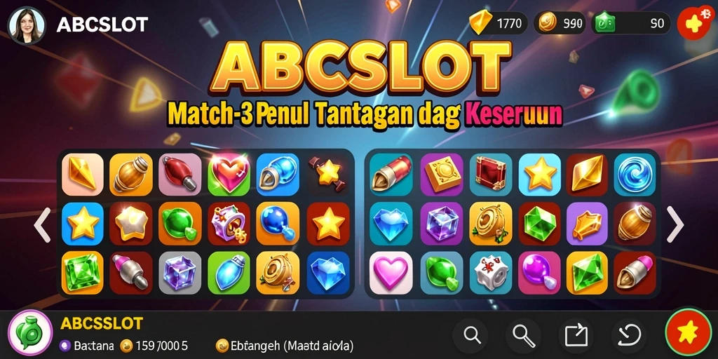 Tampilan gameplay menarik dari ABCSLOT yang seru dan penuh tantangan.