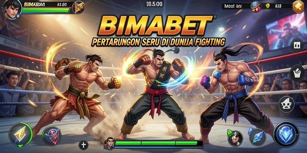 Tampilan gameplay seru di BIMABET dengan pertarungan yang mendebarkan.