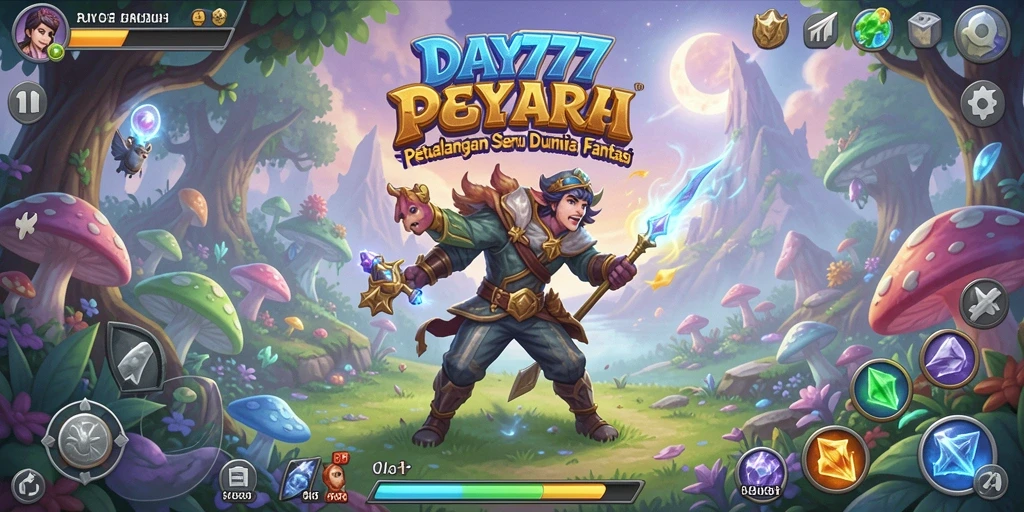 Tampilan gameplay <strong>DAY777</strong> menunjukkan aksi petualangan mendebarkan.