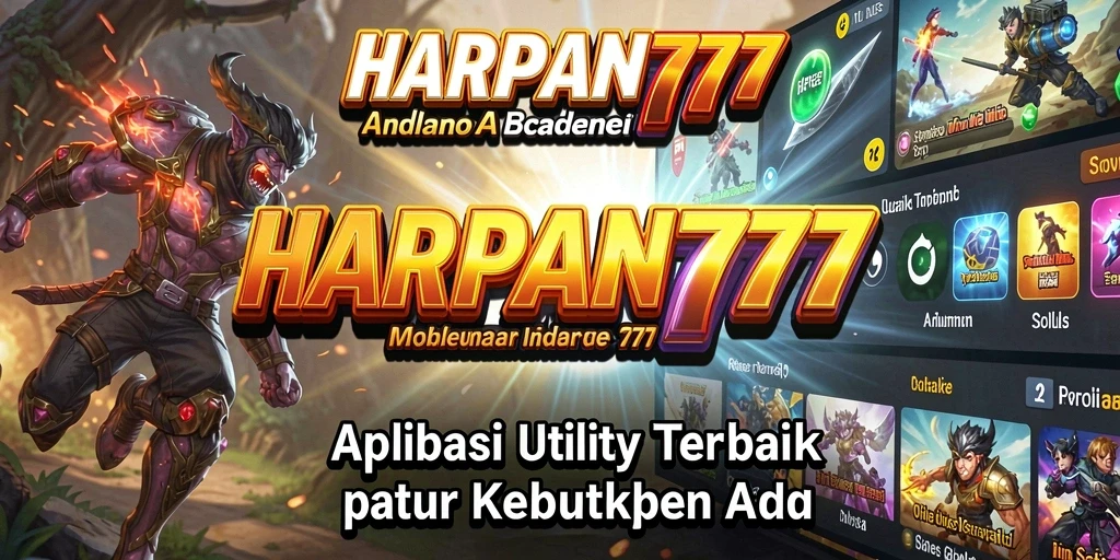Tampilan menarik aplikasi HARAPAN777 saat mengelola tugas sehari-hari.