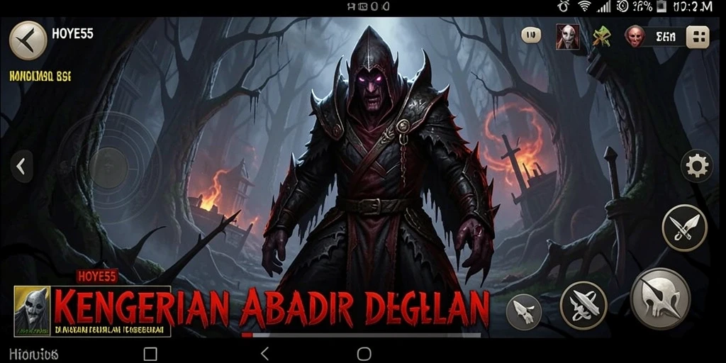 Menampilkan suasana Horror yang mendebarkan dan menegangkan.
