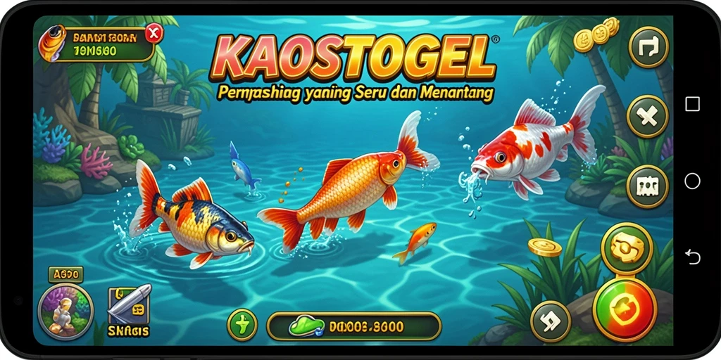 Tangkapan ikan yang menakjubkan dalam gameplay KAOSTOGEL.