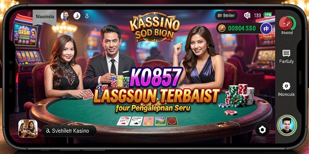 Tampilan gameplay menakjubkan di KO857 Live Casino.