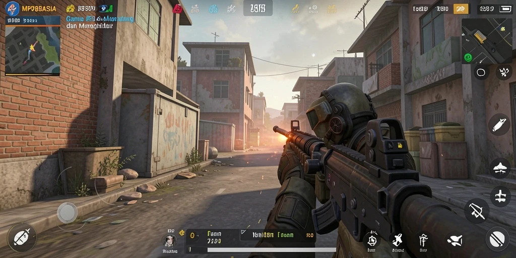 Screenshot menunjukkan aksi seru gameplay di MPO88ASIA.