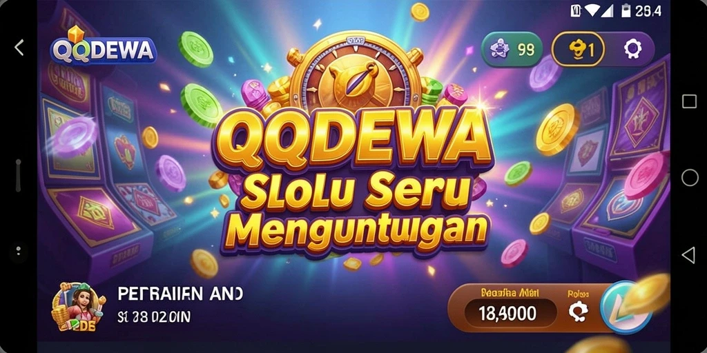 Tampilan menarik gameplay QQDEWA dengan mesin slot yang beragam.
