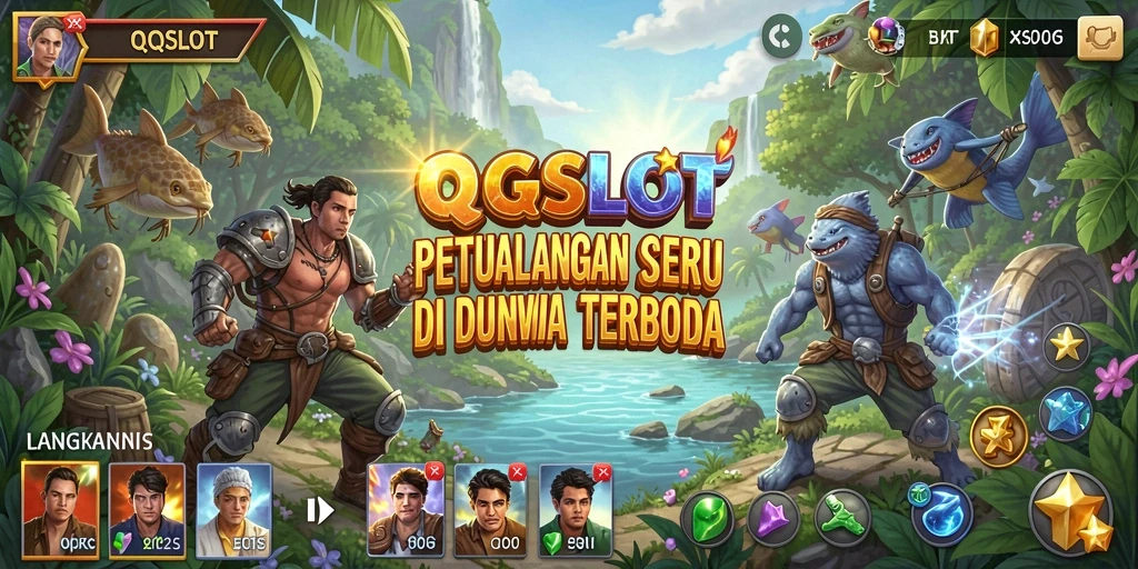 Screenshot menampilkan petualangan seru di dunia terbuka QQSLOT.