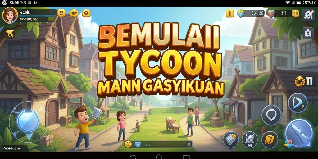 Tampilan gameplay REMI101 yang penuh strategi dan kreativitas.