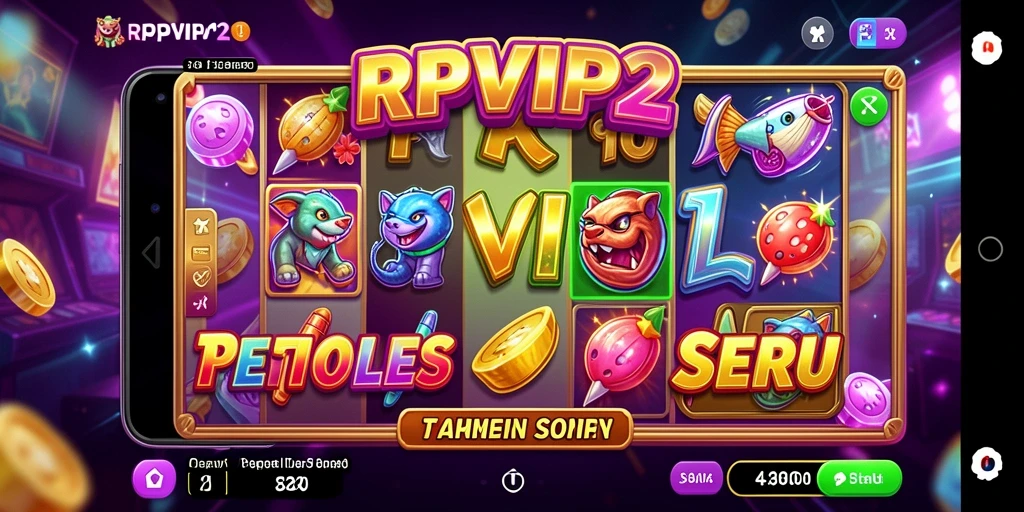 Tampilan gameplay RPVIP2 yang penuh warna dan menarik.