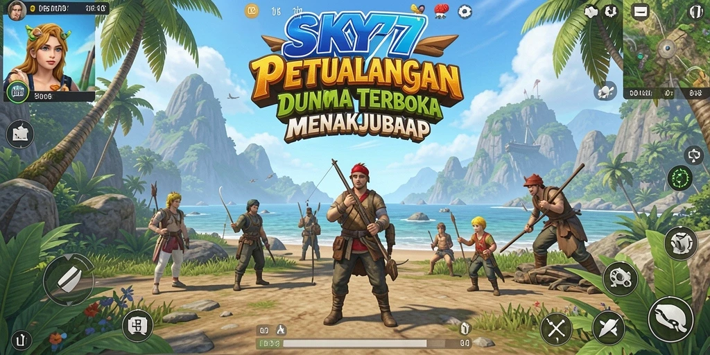 Gameplay menakjubkan dalam dunia terbuka yang luas.