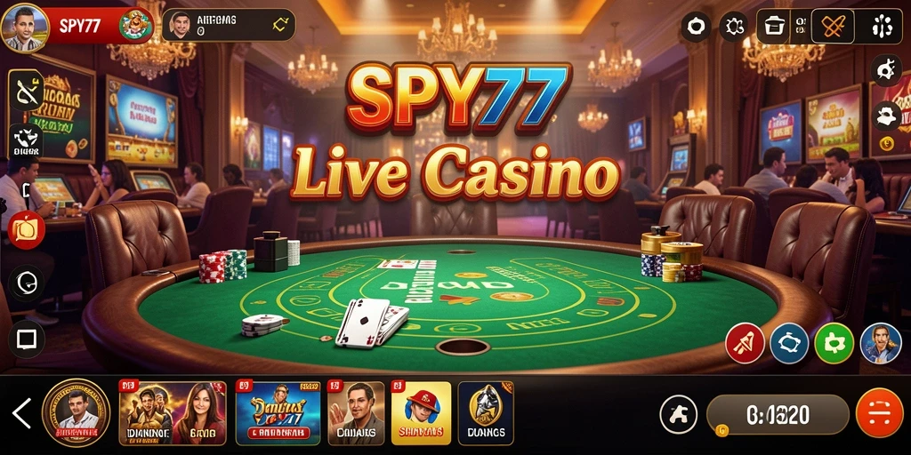 Screenshot gameplay Live Casino yang menarik dan interaktif.