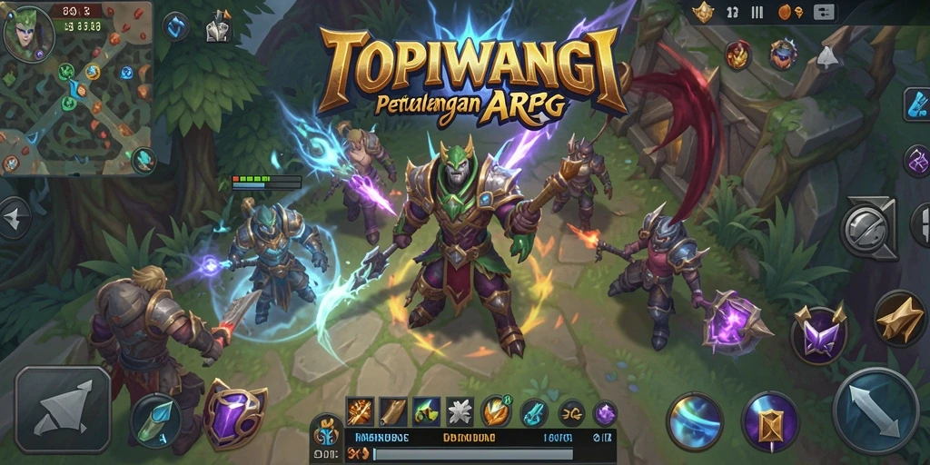 Menampilkan gameplay mendebarkan dalam dunia fantasi ARPG.