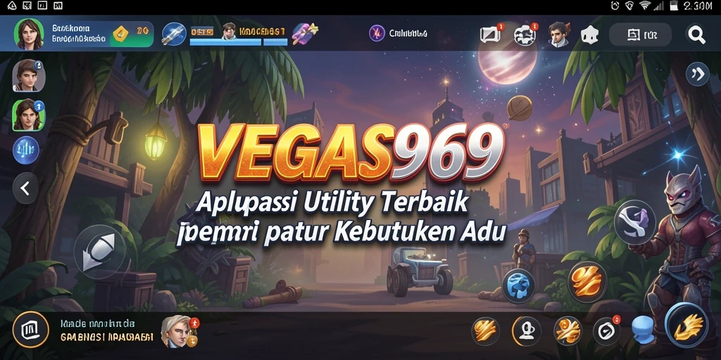 Tampilan menarik dari aplikasi VEGAS969 yang mendukung aktivitas sehari-hari.