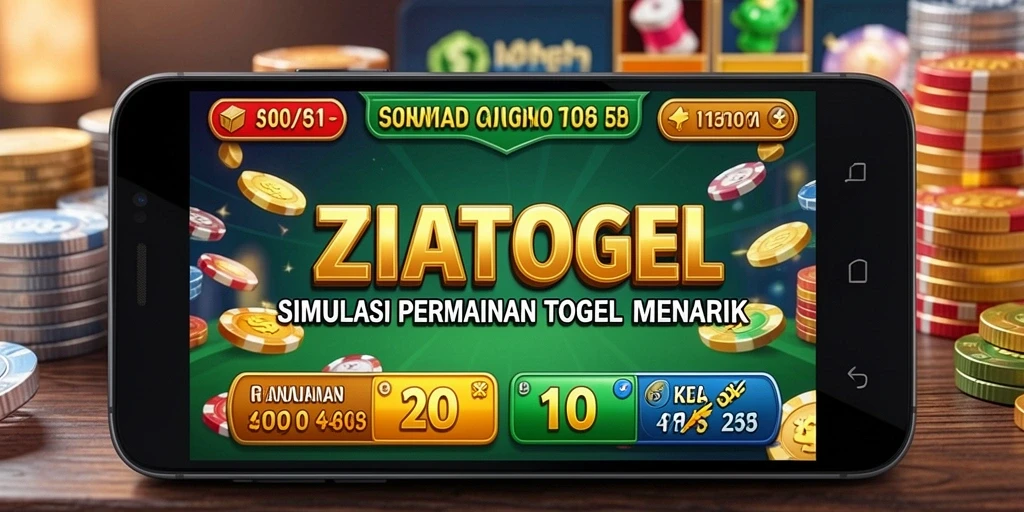 Screenshot gameplay ZIATOGEL dengan grafis menarik.